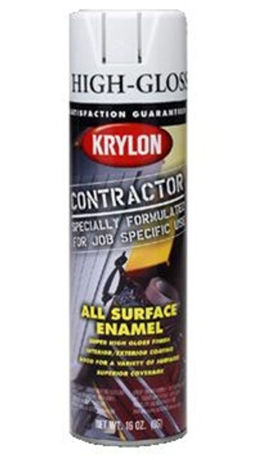 Krylon Contractor All Surface Enamel 15 Oz. Yellow