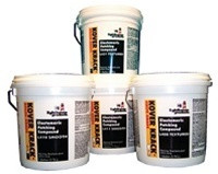 Lighthouse White Textured Brush Grade Elastomeric Kover Krack Gallon L431-1 - (Box of 4)