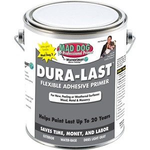 Mad Dog Dura-Last Flexible Adhesive Primer Gallon MDPDL100 - (Box of 2)