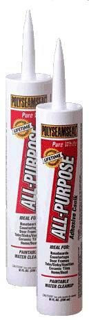 All-Purpose Adhesive Caulk  White - (Box of 12)