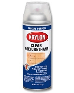 Krylon Clear Polyurethane Coating Satin - (Box of 6)
