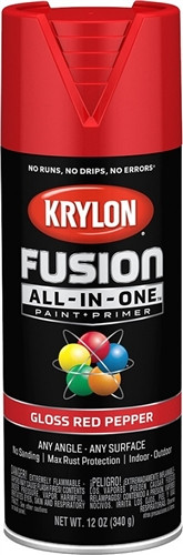 Krylon Fusion All-In-One Gloss Spray Paint Dover White K02706007 - (Box of 6)