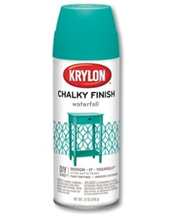 Krylon Chalky Finish Paint 12 Oz Colonial Ivory 4108 - (Box of 6)