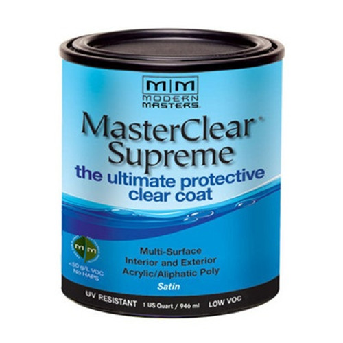 Modern Masters MasterClear Supreme  Semi-Gloss  Quart