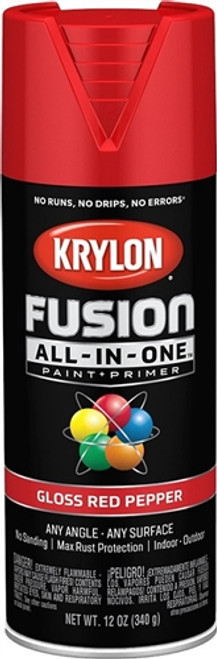 Krylon Fusion All-In-One Gloss Spray Paint Purple K02719007 - (Box of 6)