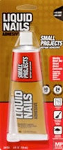 Liquid Nails Small Projects Repair Adhesive