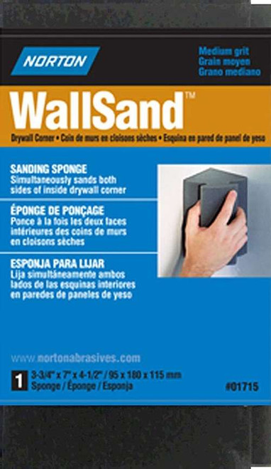 Norton WallSand Corner Sanding Sponge 01715 - (Box of 8)
