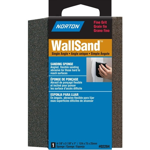 Norton WallSand Single Angle Sanding Sponge 02284 - (Box of 24)