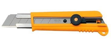 OLFA HandSaver® Cushion Grip Extra Heavy-Duty Ratchet-Lock Utility Knife NH-1