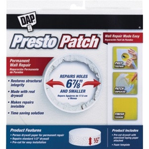 DAP Presto Patch Permanent Wall Repair Patch