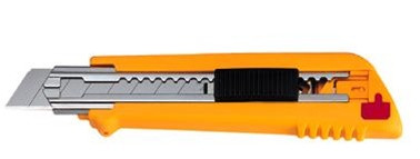 OLFA PRO-LOAD® Multi-Blade Auto load Heavy-Duty Auto-Lock Utility Knife PL-1