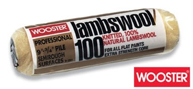 Wooster Lambswool 100 Roller Cover 3/4" x 9" - (Box of 10)