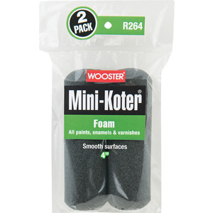 Wooster Mini-Koter 4" Pro Foam Roller Cover R264