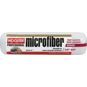 Wooster Mircofiber Roller Cover 9" X 3/4" Nap R525