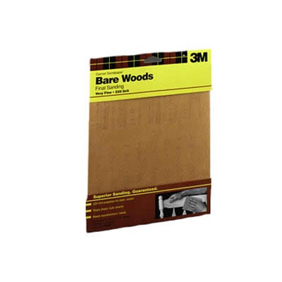 3M Garnet Sandpaper 9 x11 Inch Fine 9036