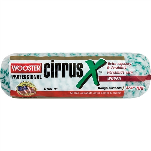 Wooster  Cirrus™ Roller Cover X Roller Cover 3/4" X 9" R185 - (Box of 12)