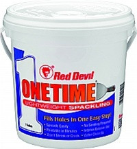 Red Devil OneTime Lightweight Spackling Gallon 0541