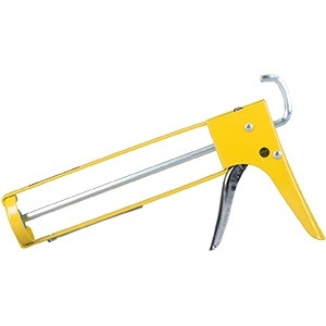 Dripless 10 oz. Skeleton Hex Rod High Thrust 11:1 Contractor Caulk Gun SH111