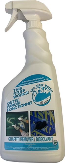 This Stuff Works Graffiti Remover 24 Oz Spray TSW2R - (Box of 6)