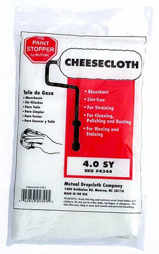 Cheesecloth 4 Square Yards TCHES4 - (Box of 24)