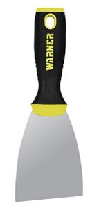 Warner ProGrip Yellow Handle Full Flex Putty Knife 3" 90133