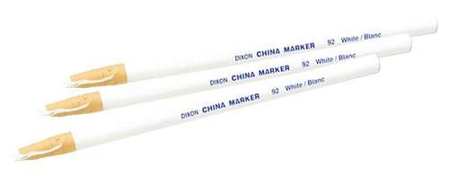 Marshalltown White China Marker 12-Pack W92 - (Box of 6)