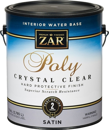 UGL Aqua ZAR® Water-Based Polyurethane Gallon Clear Gloss 324