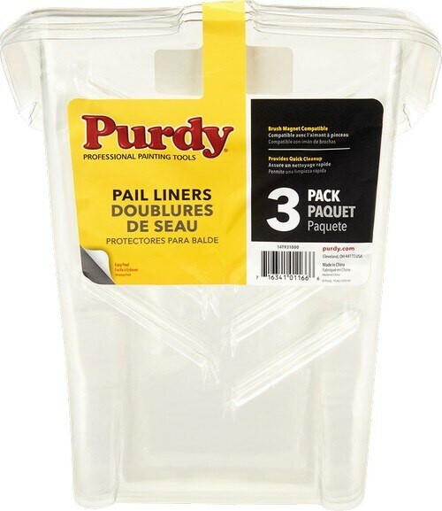 Purdy Painter's Pail Liners 3-Pack 14T931000 - (Box of 6)