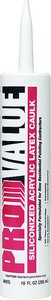 White Lightning Bright White Pro Value Siliconized Acrylic Latex Caulk