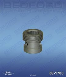 Bedford Outlet Valve Seat for Wagner Sprayers (Replaces Wagner P/N 93638) 1
