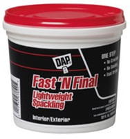 DAP Fast-N-Final Spackling Compound  1/2 Pint - (Box of 12)
