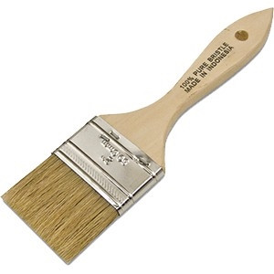 Chip Brush White China Bristle DOUBLE THICK 2-1/2"  - (Master Case of 432)