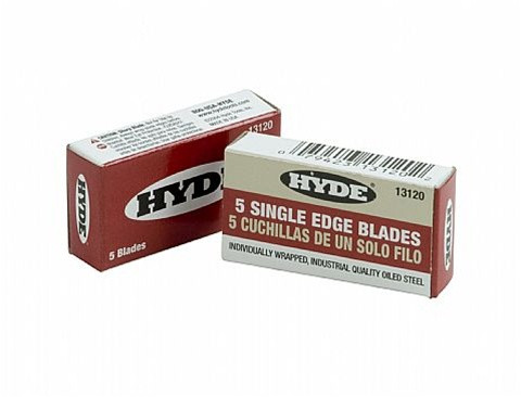 Hyde Tools Single Edge Blades 5-Pack