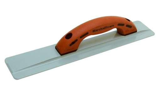 Marshalltown Beveled End Magnesium Hand Float with Round DuraSoft® Handle 12" x 3-1/8" 142RD