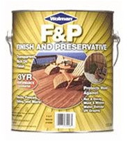 Wolman F&P Finish And Preservative Gallon Cedar - (Box of 4)