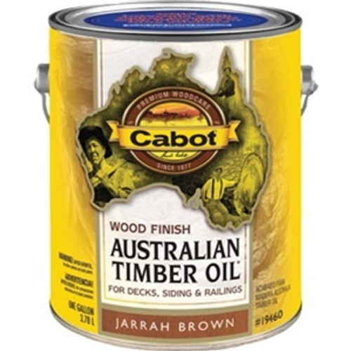 Cabot Australian Timber Oil - VOC Water Reducible Oil Modified Resin Quart Natural 19400