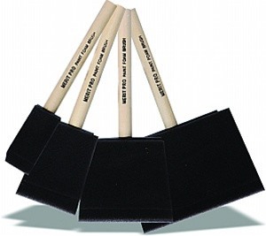 High Density Foam Brush 4" - (Box of 30)