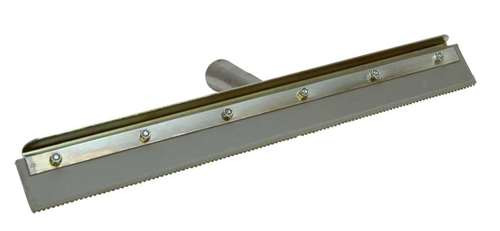 QLT by Marshalltown Notched Squeegee 24" with 1/4" Notch Size 16843 - (Box of 6)