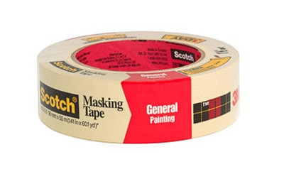 3M #2050 3M Painter's Masking Tape 2" x 60 yds Roll 2050-2A