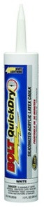 White Lightning 10 Oz White Bolt Quick Dry Adhesive Caulk 20510 - (Box of 12)