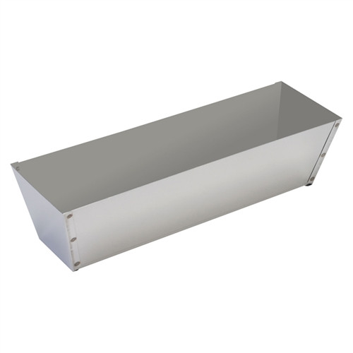 Warner 12" Stainless Steel Mud Pan 207 - (Box of 10)