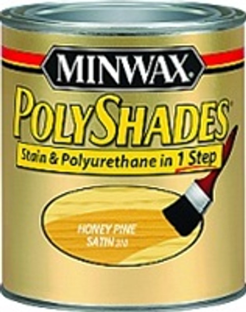 Minwax PolyShades Satin 1/2 Pint Antique Walnut 340 - (Box of 6)