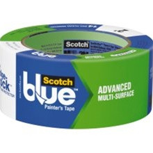 3M 2093 ScotchBlue Painter's Tape Advanced Multi-Surface 1" - (Box of 36)