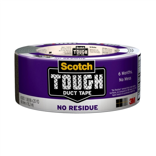 3M Scotch No Residue Tough Duct Tape 1.88" X 20 Yds 2420A - (Box of 12)