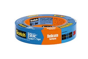 3M #2080 Painter's Safe-Release Masking Tape 1" x 60 yds Roll