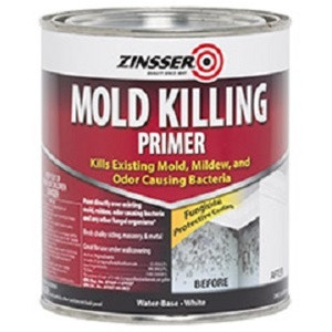 Zinsser Mold Killing Primer Quart 276087 - (Box of 4)
