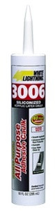 White Lightning 10 Oz White All Purpose Adhesive Caulk