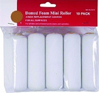 Consumer 6-1/2" Domed Foam Mini Roller 10-Pack 00150 (HM005318) - (Box of 12)