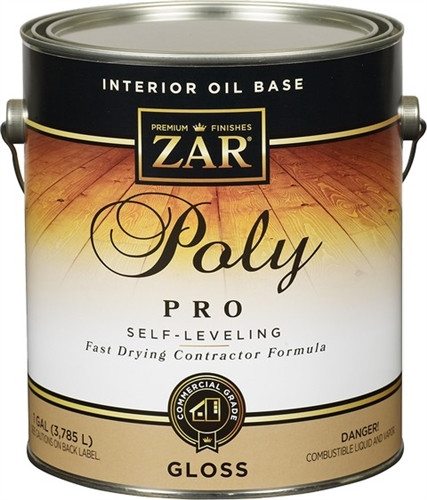UGL ZAR Pro Interior Quick Dry Polyurethane Quart Gloss 33112 - (Box of 4)