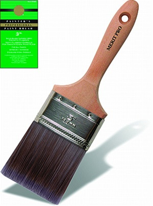Professional Painters Beavertail Handle Brush 2-1/2" - (Box of 12)